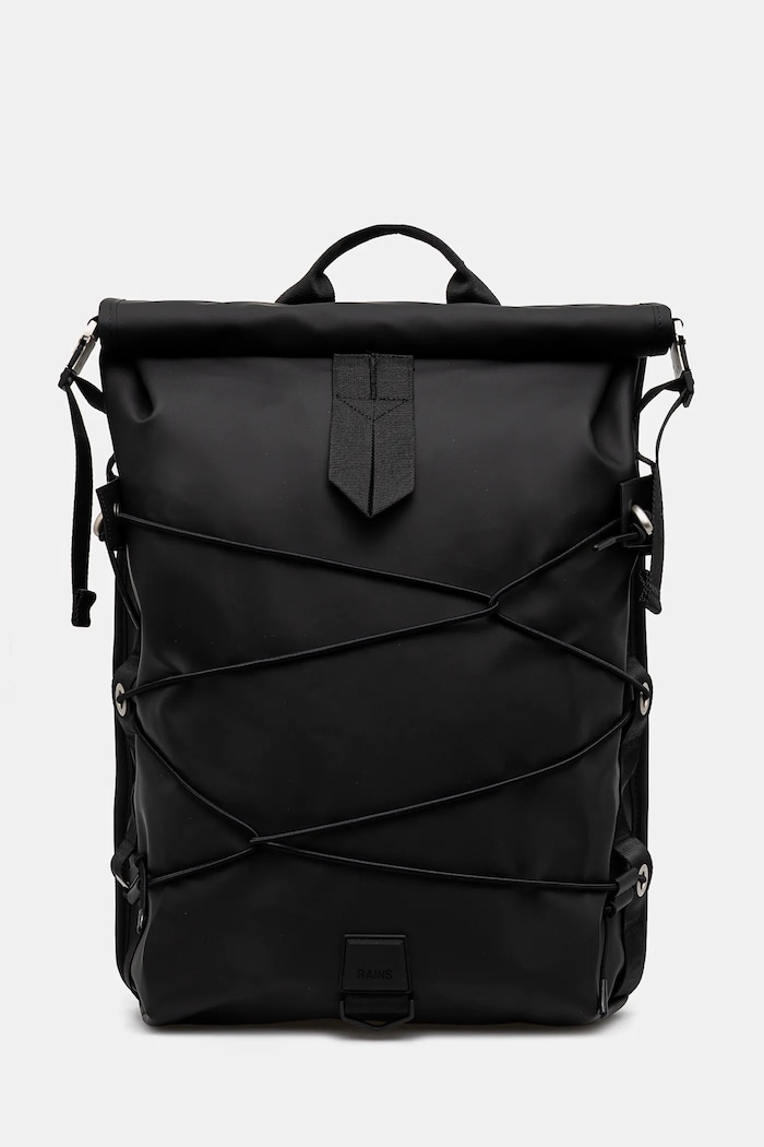 Rains rucsac Trail Cord Rolltop Backpack W3 uni negru 14480.01