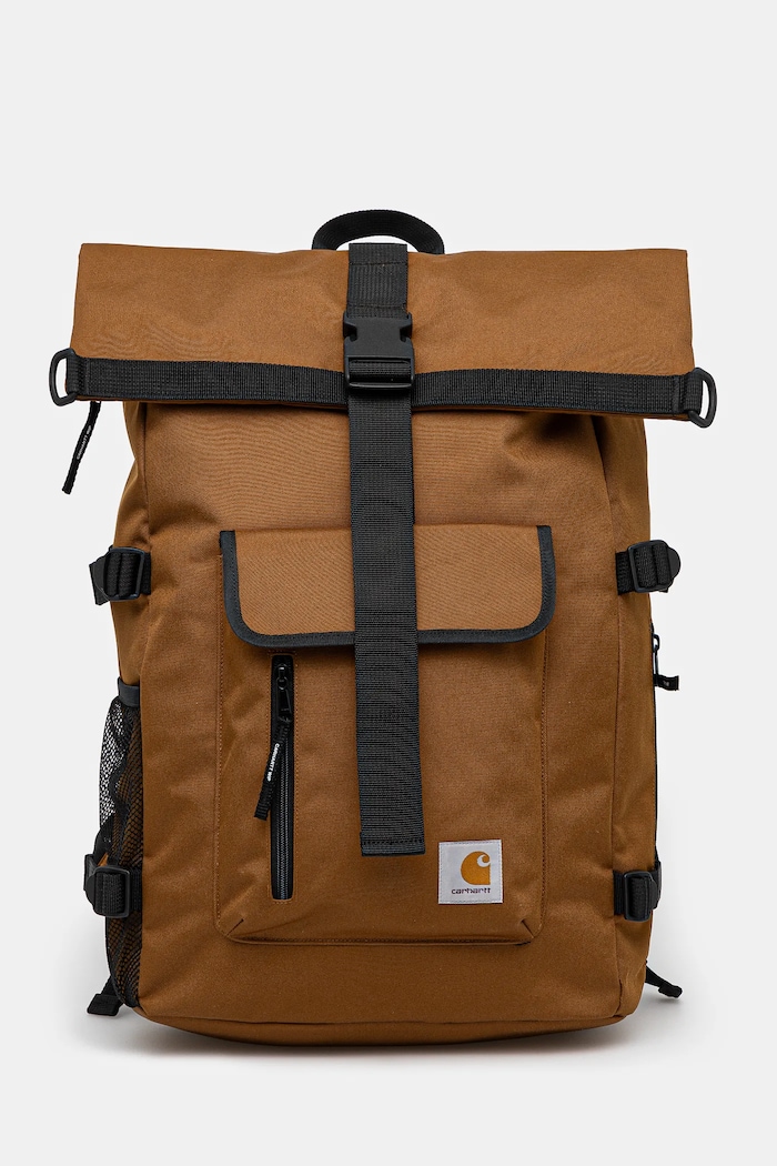 Carhartt WIP zaino Philis Backpack semplice marrone I031575.HZXX