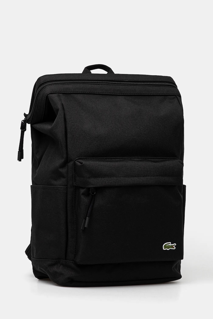 Σακίδιο πλάτης Lacoste NU4598NE μαύρο SS25