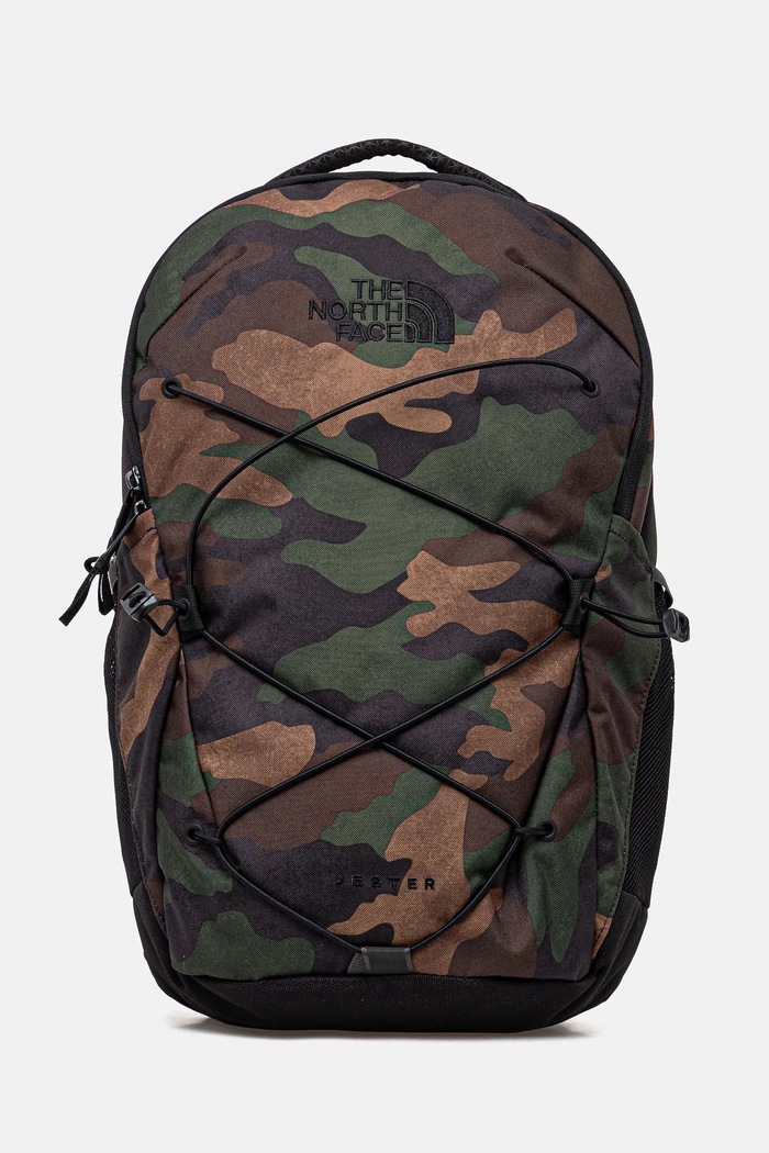 Σακίδιο πλάτης The North Face Jester υφασμάτινο πράσινο NF0A3VXFKAH1