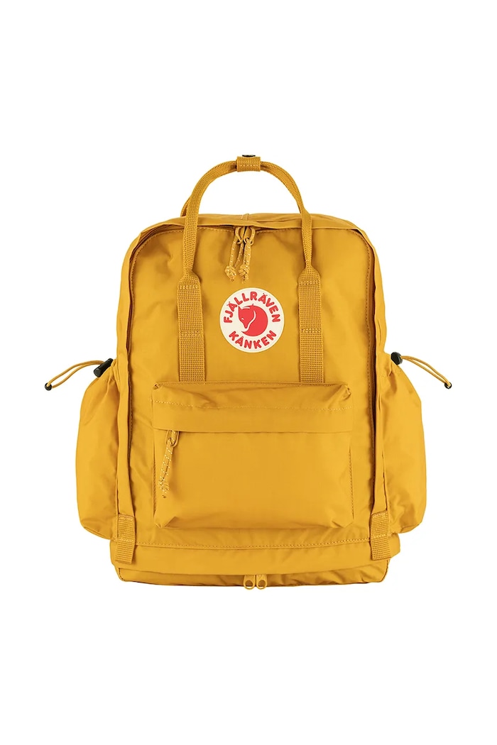 Σακίδιο πλάτης Fjallraven Kanken υφασμάτινο κίτρινο F23200251