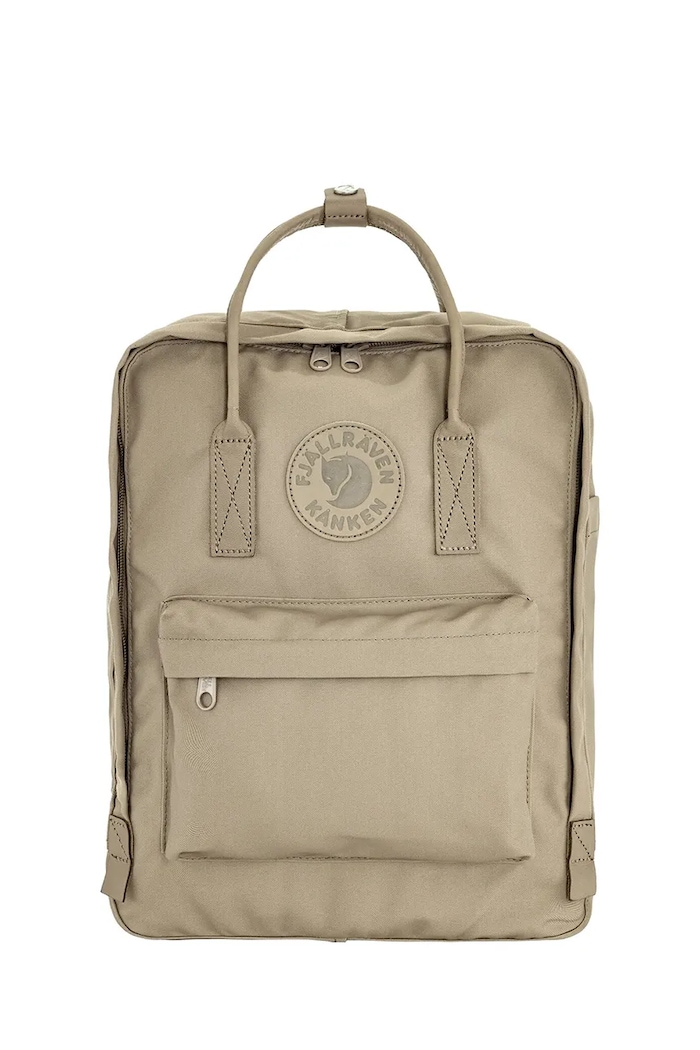 Раница Fjallraven Kanken No. 2 изчистен бежов F23565