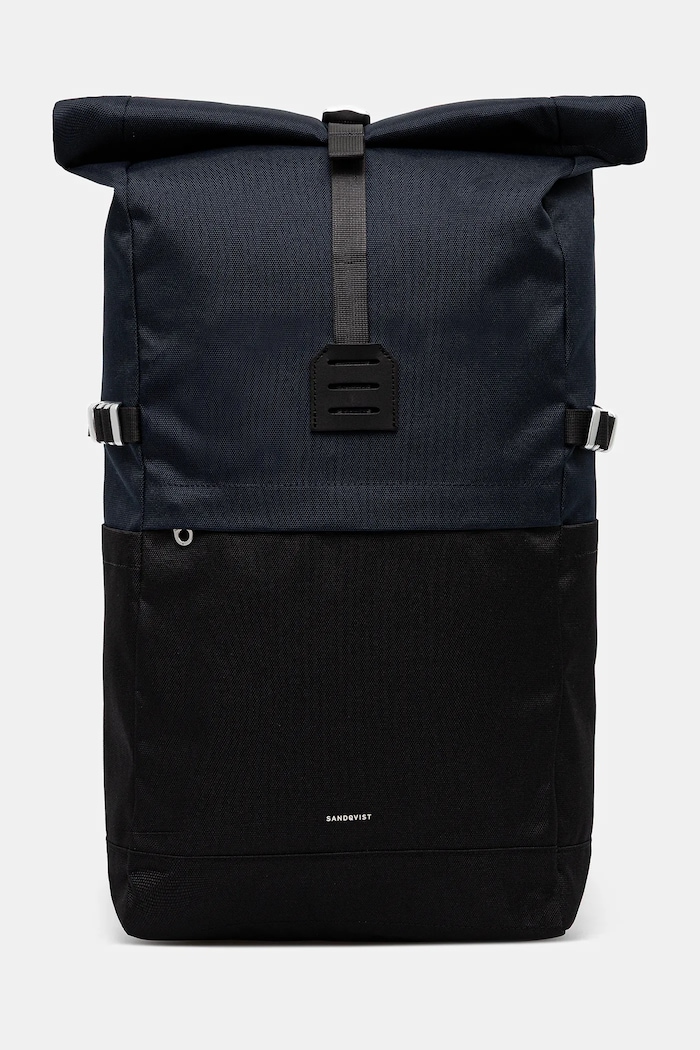 Рюкзак Sandqvist Icon Rolltop M гладкий чорний 251404504