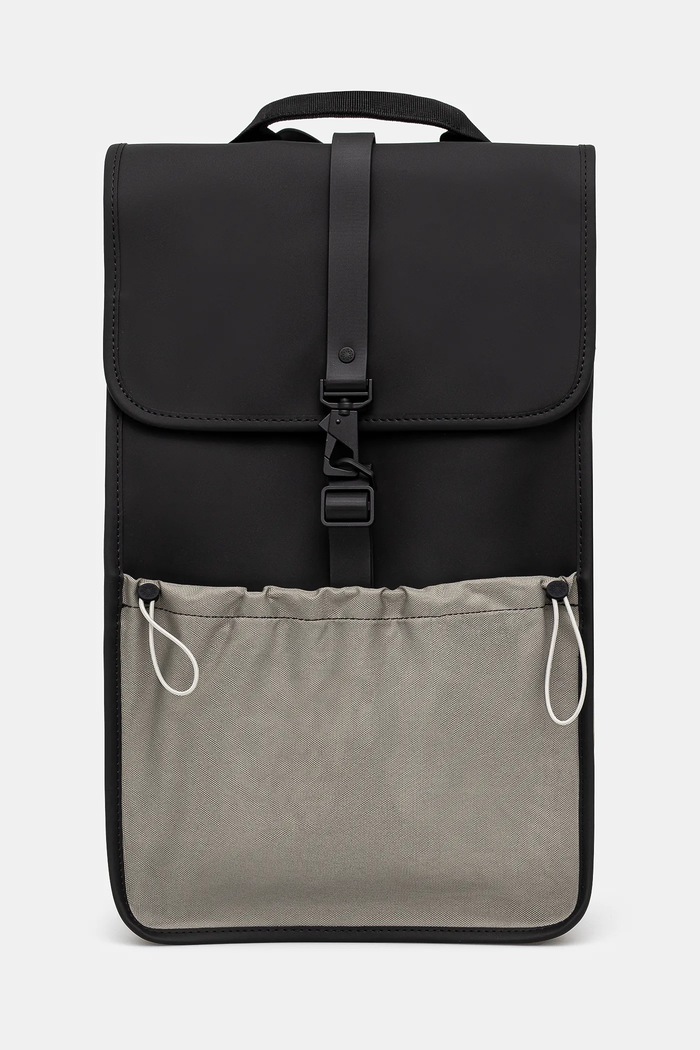 Рюкзак Rains Mix Backpack W3 синтетичний чорний 13590.01