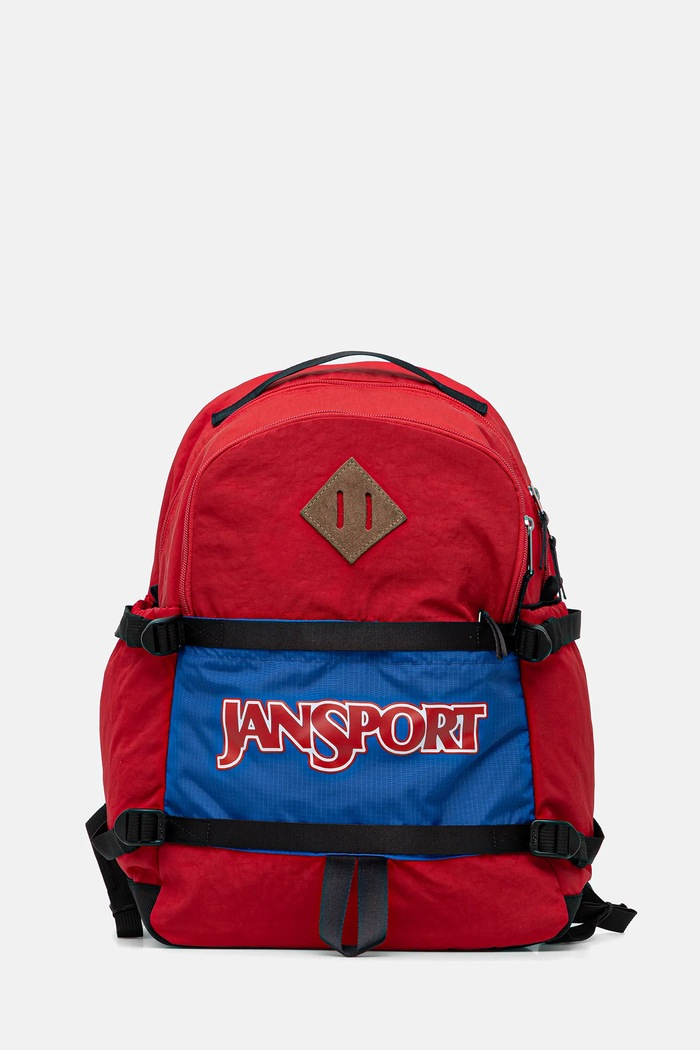 Ruksak Jansport Small Seattle Pack odgovara formatu A4 crvena EK0A5BK1N581