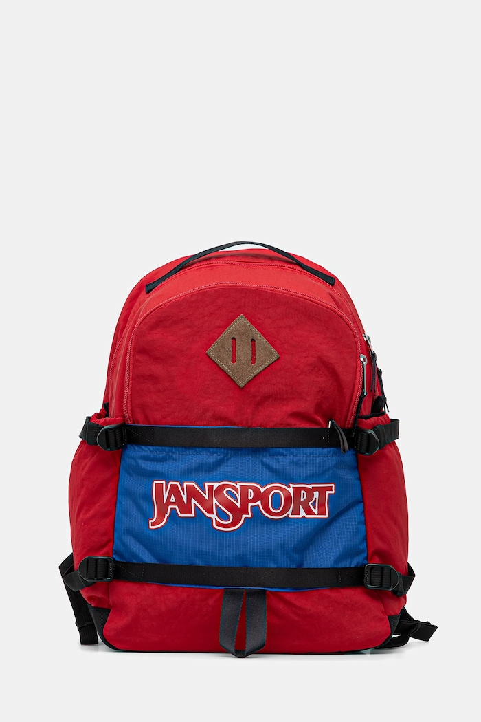 Ruksak Jansport Small Seattle Pack odgovara formatu A4 crvena EK0A5BK1N581