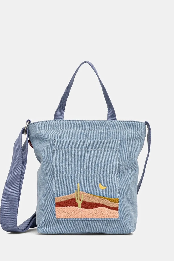 Levi's borsetă imprimeu albastru D7561.0036