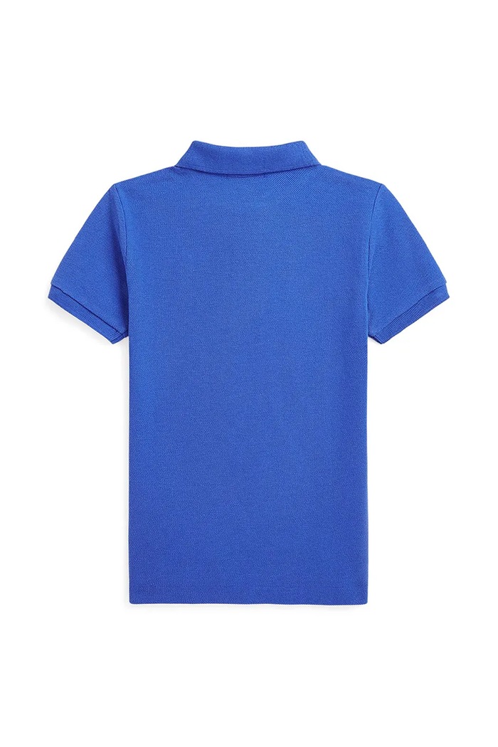 Παιδικά βαμβακερά μπλουζάκια πόλο Polo Ralph Lauren 322952585002 μπλε SS25