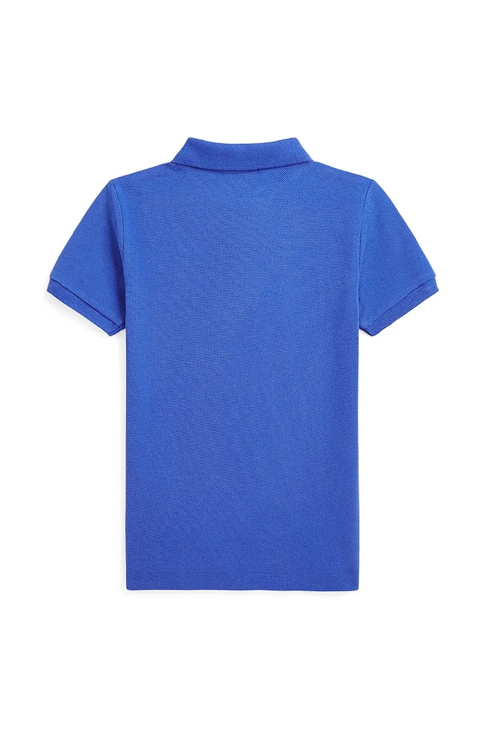 Παιδικά βαμβακερά μπλουζάκια πόλο Polo Ralph Lauren 322952585002 μπλε SS25