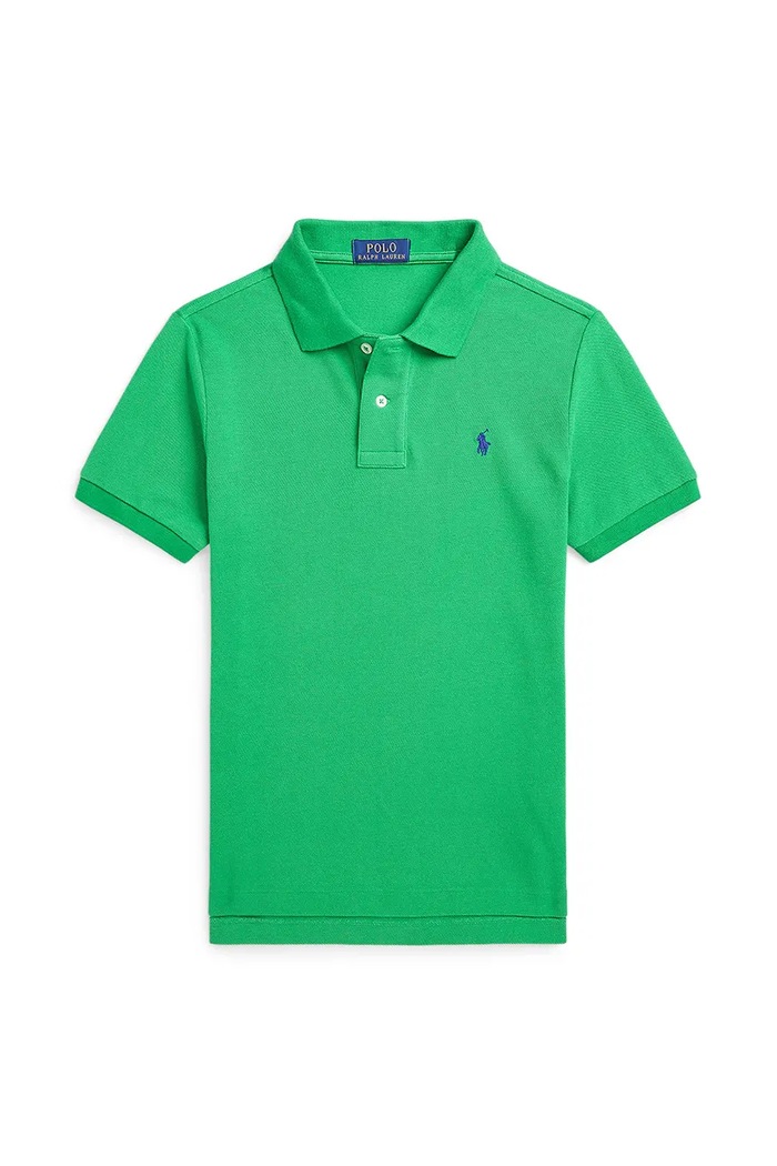 Polo Ralph Lauren polo bawełniane dziecięce bawełna zielony 323708857182