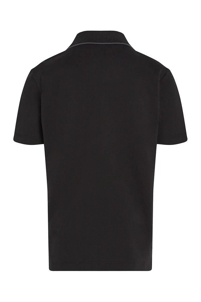 Băieți Calvin Klein Jeans tricou polo copii 0 IB0IB02370.PPYA negru