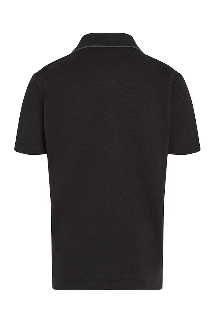 Băieți Calvin Klein Jeans tricou polo copii 0 IB0IB02370.PPYA negru
