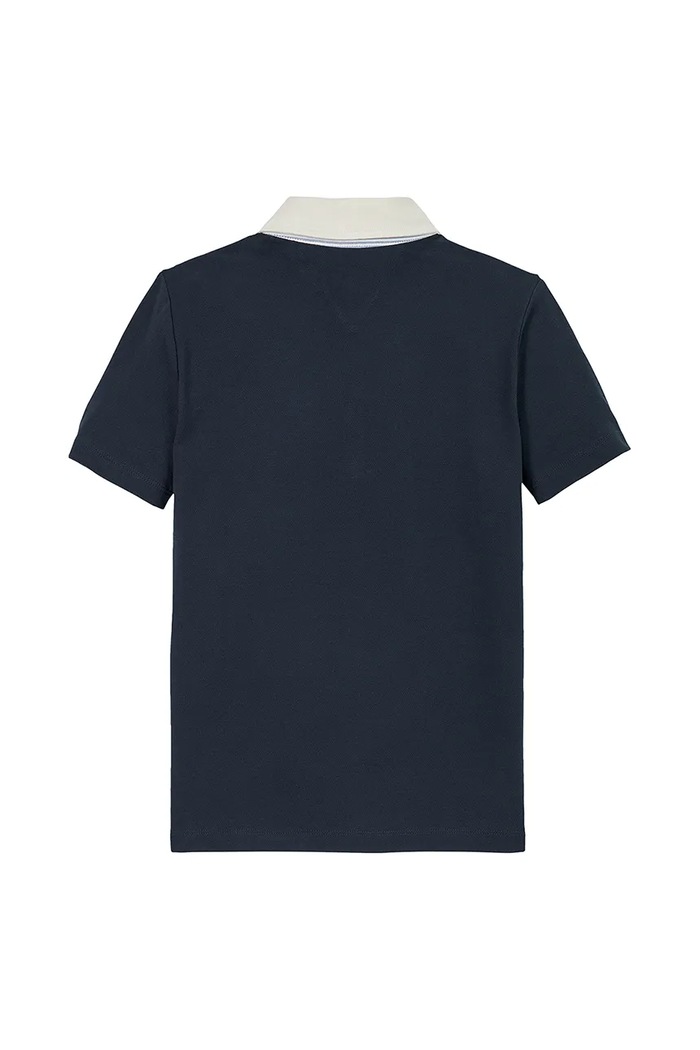 Chłopiec Tommy Hilfiger polo dziecięce KB0KB09332.128.176.PPYA czarny