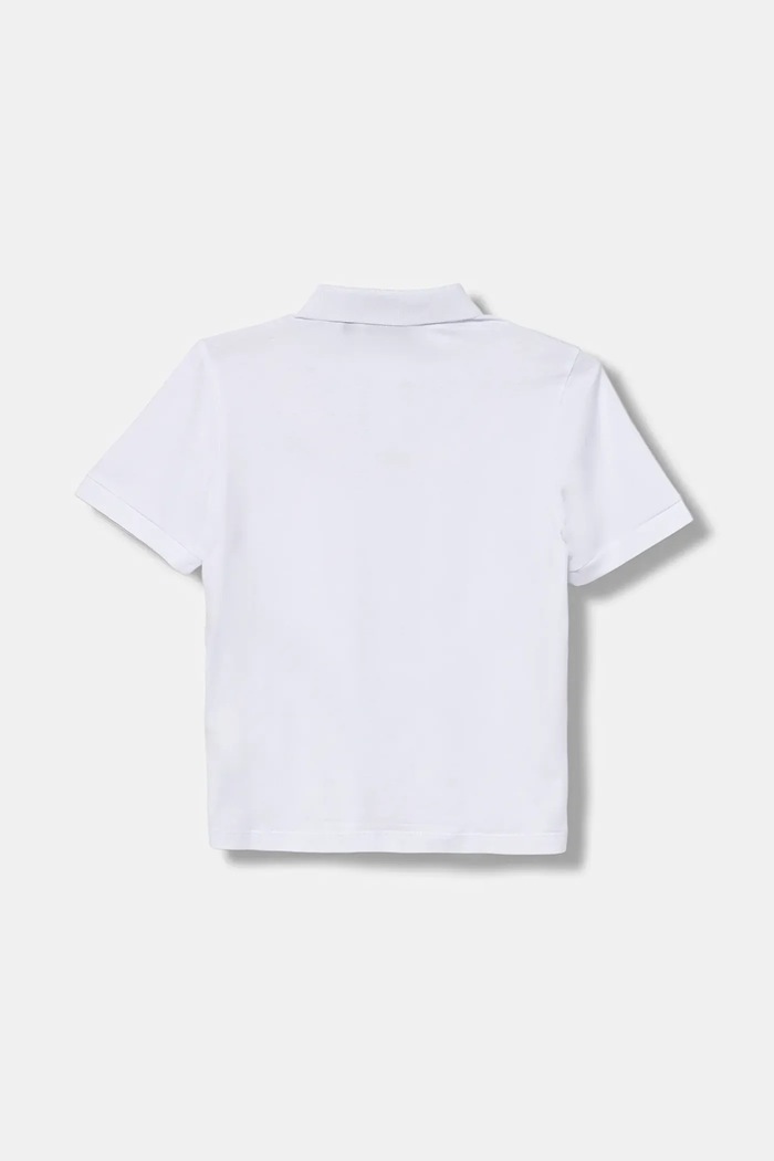EA7 Emporio Armani поло для детей из хлопка 7B000022.AF10378 белый SS26