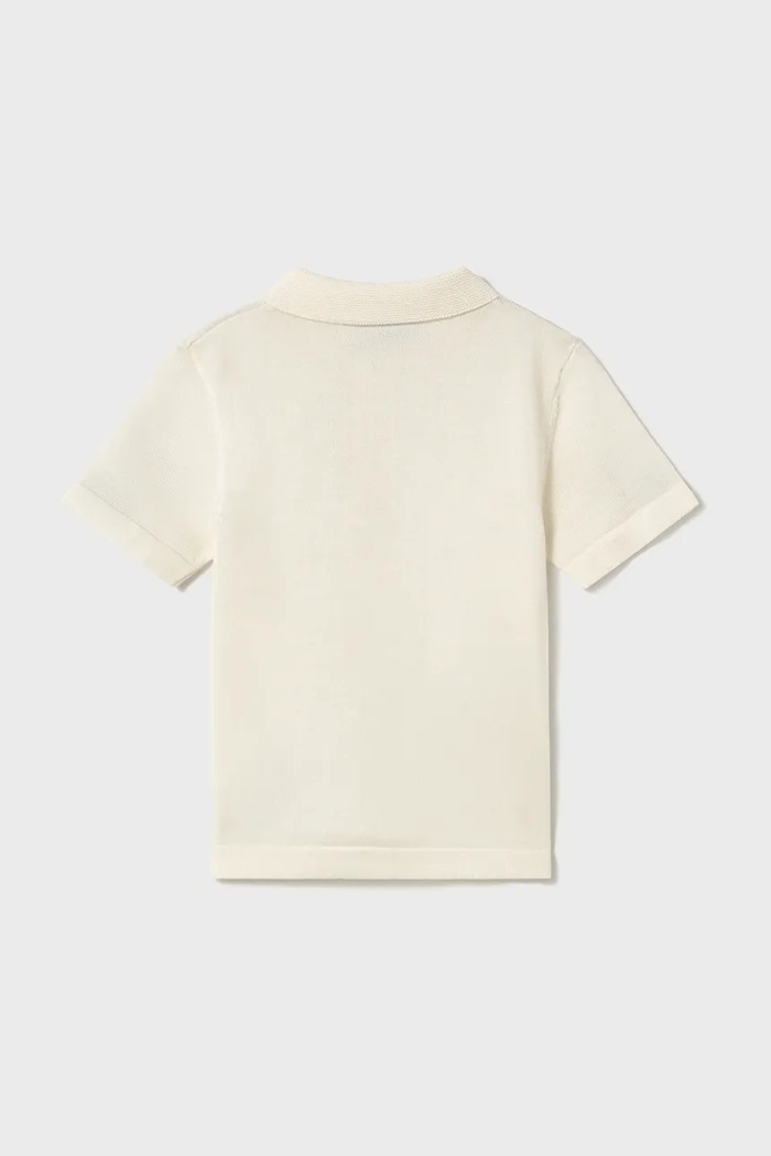 Detské polo tričko Mayoral 1106.3A.Baby.PPYA béžová SS25