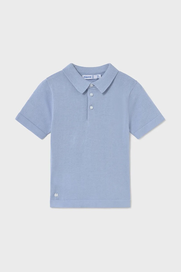 Mayoral Tricou polo copii albastru 1106.3A.Baby.PPYA