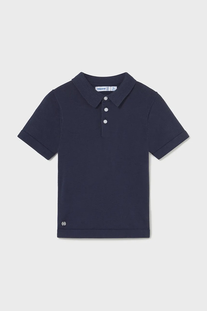 Mayoral tricou polo copii uni bleumarin 1106.3A.Baby.PPYA