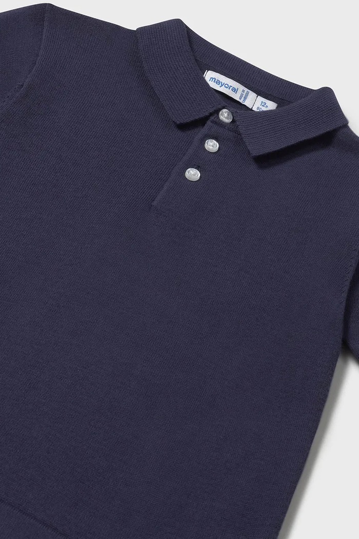 Băieți Mayoral tricou polo copii 1106.3A.Baby.PPYA bleumarin