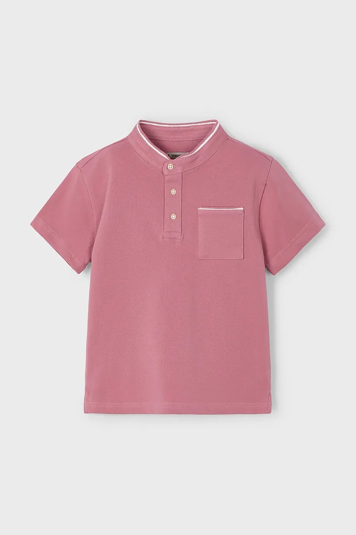 Dětské polo tričko Mayoral 3102.5A.Mini.PPYA červená SS25