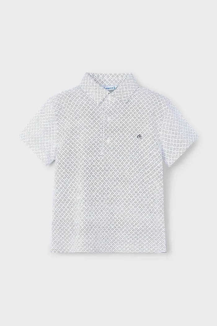 Mayoral Tricou polo copii albastru 3101.5A.Mini.PPYA