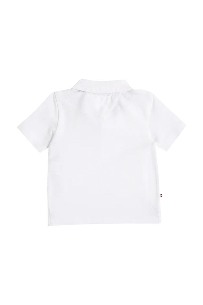 Tommy Hilfiger polo dziecięce KN0KN02030.PPYA biały SS25