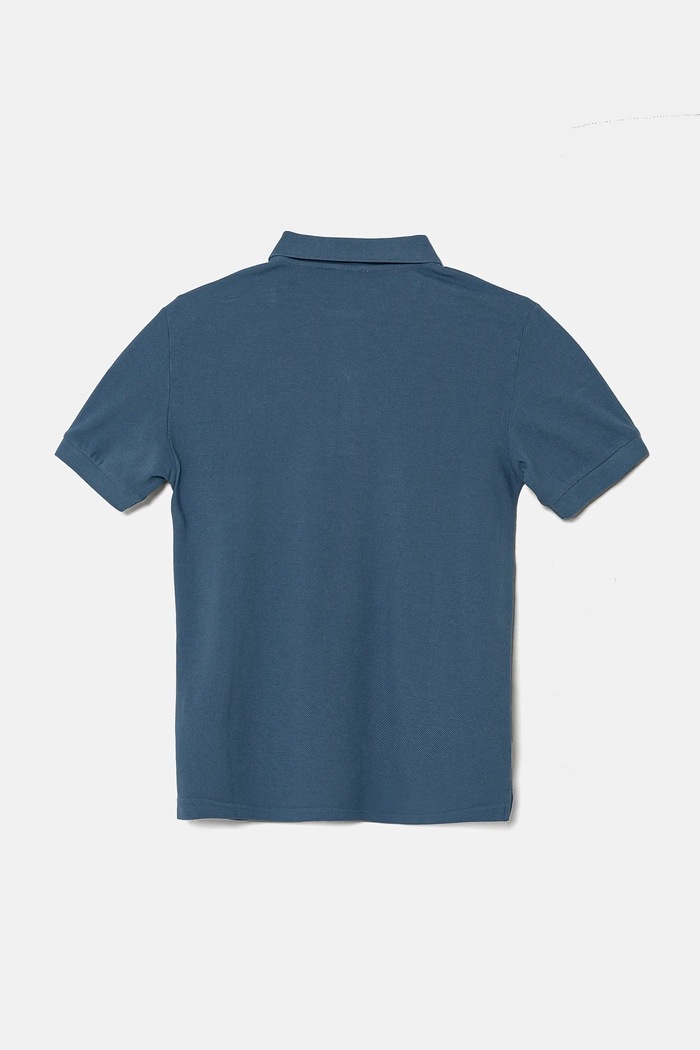 Dětská bavlněná polokošile United Colors of Benetton 3089C300Q.G.Season.PPYA modrá SS25