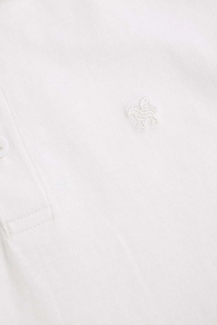 Pamučna polo majica Coccodrillo bijela WC5143601BSB