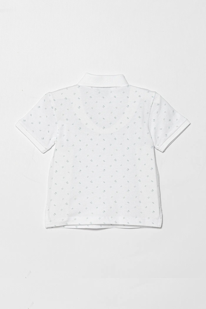 Pamučna polo majica United Colors of Benetton 3H35G300X.P.Seasonal bijela SS25