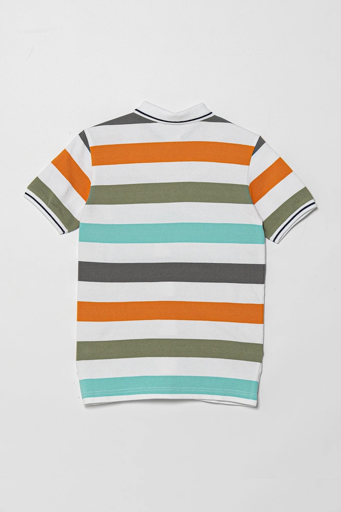 United Colors of Benetton Gyerek pamut póló 39QAC301T.G.Seasonal narancssárga SS25