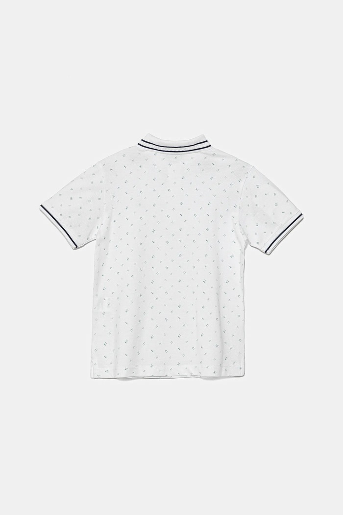 Pamučna polo majica United Colors of Benetton 3H35C301V.G.Seasonal bijela SS25