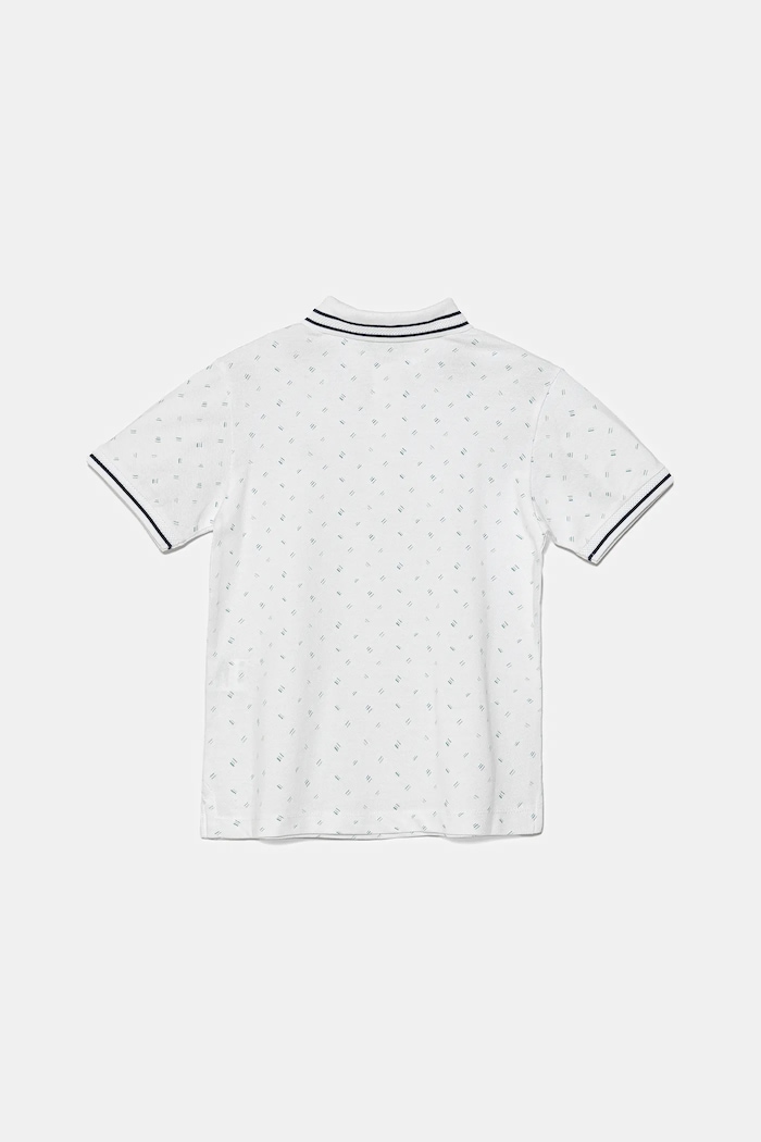 Pamučna polo majica United Colors of Benetton 3H35C301V.G.Seasonal bijela SS25