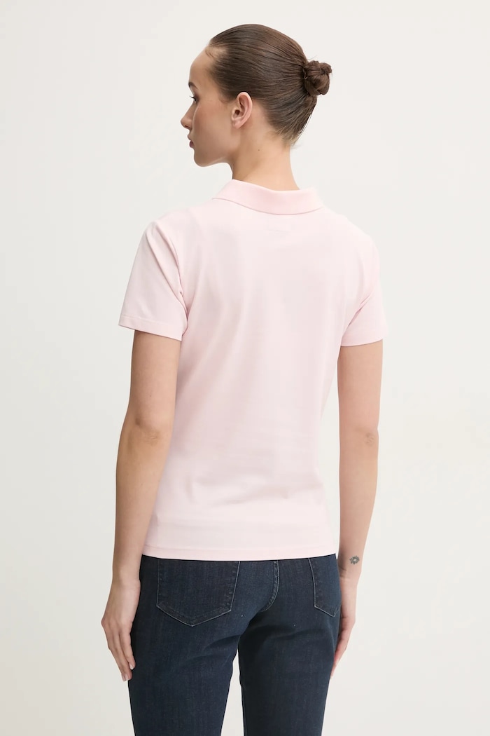 Oblečení Polo tričko Guess Jeans W5RP47.KARS2 růžová
