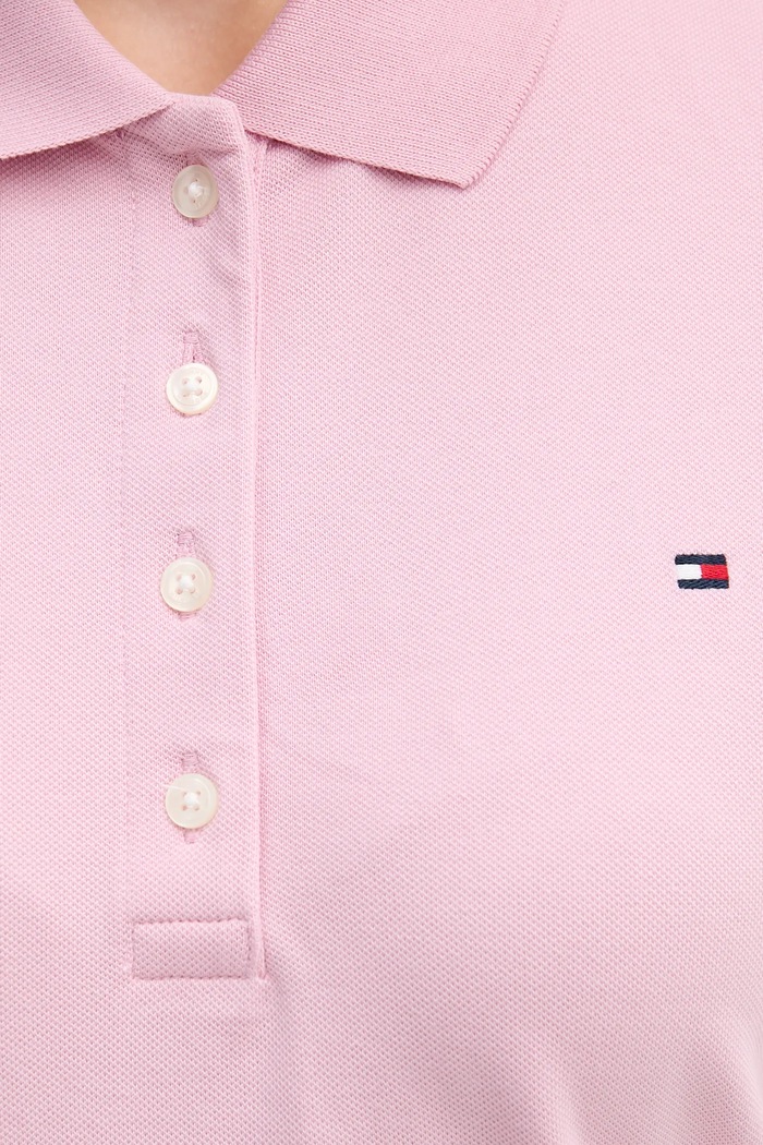 Tommy Hilfiger polo damski cu bumbac WW0WW43224 roz