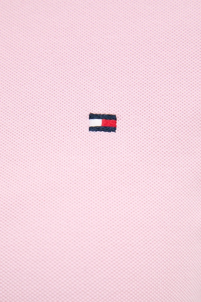 Tommy Hilfiger polo tričko dámske s bavlnou WW0WW43225 ružová