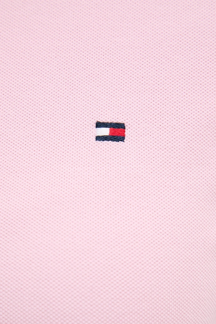 Tommy Hilfiger polo tričko dámske s bavlnou WW0WW43225 ružová