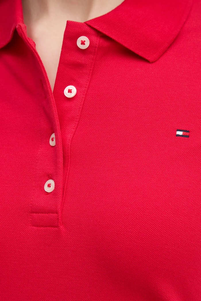 Polo Tommy Hilfiger czerwony WW0WW43225