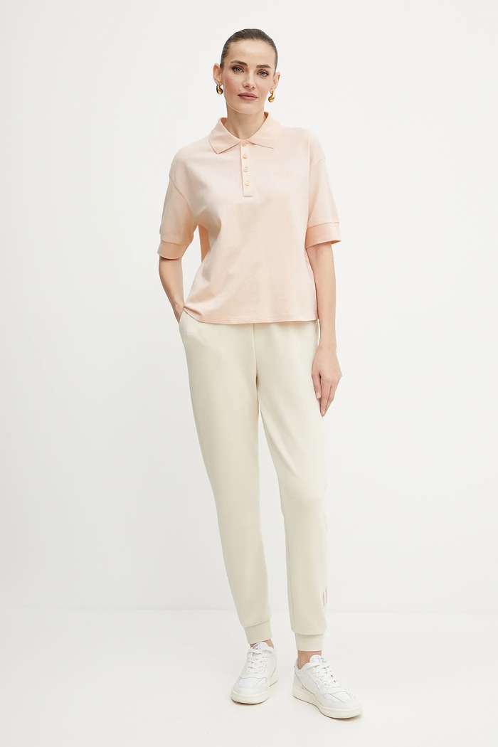 Polo majica Armani Exchange XW000887.AF10819 narančasta SS25
