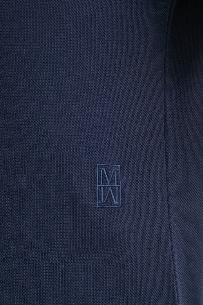Pamučna majica Marc O'Polo 502209453015 mornarsko plava