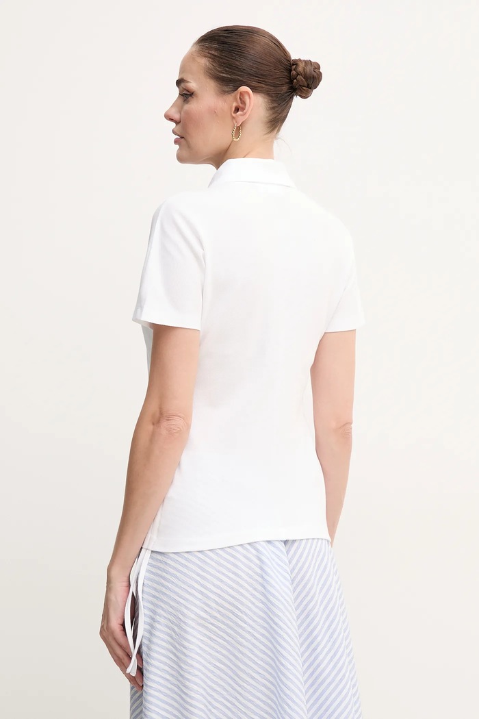 Oblečenie Polo tričko Lacoste PF9589 biela