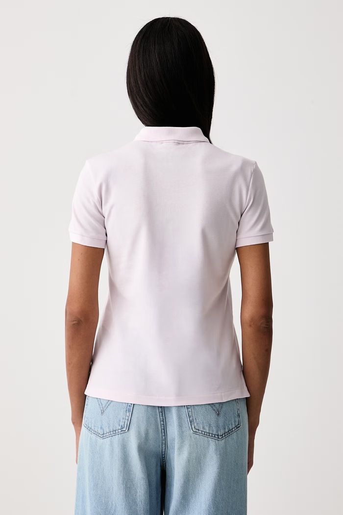 United Colors of Benetton Polo majica ženska bombažna z elastanom 3TQJD300W roza SS25