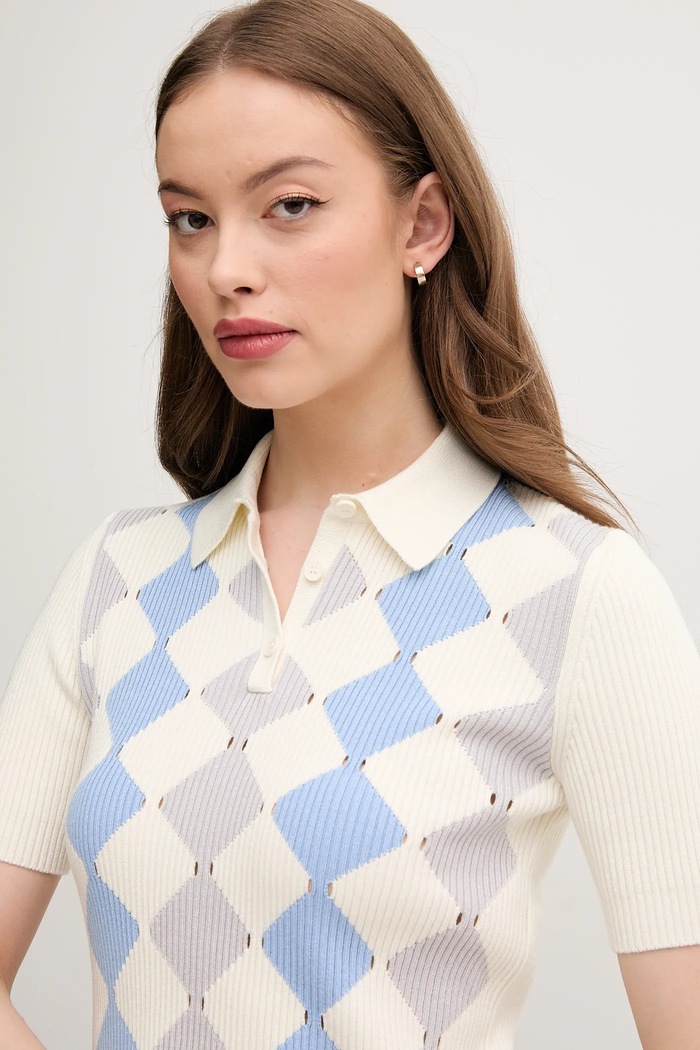 United Colors of Benetton polo beżowy 124ME3019