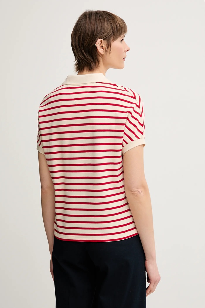Îmbrăcăminte Tommy Hilfiger tricou polo WW0WW44512 rosu