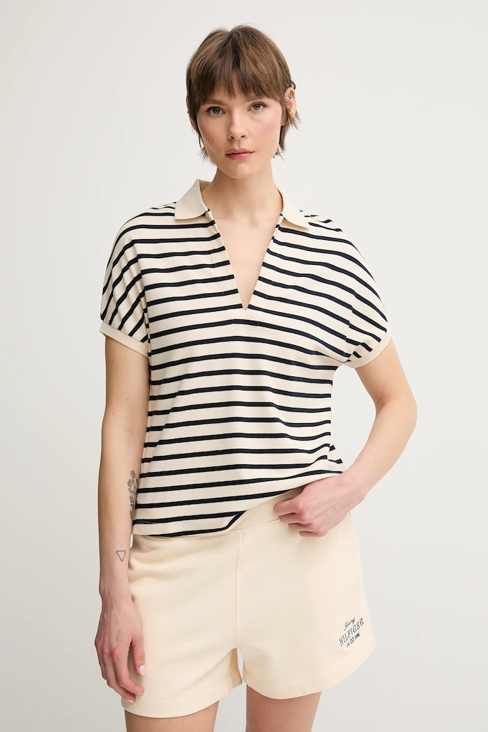 Polo tričko Tommy Hilfiger relaxed tmavomodrá WW0WW44512