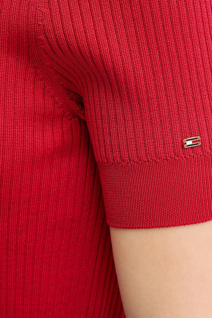 Tommy Hilfiger polo WW0WW45511 czerwony