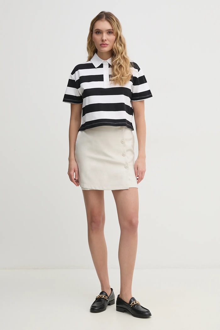 Πόλο Dkny DJ5T1421 μαύρο SS25