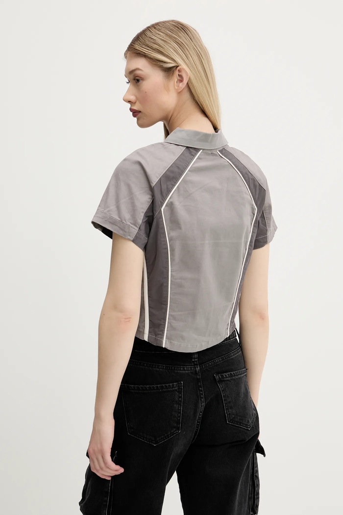 Oblečení Košile Guess Originals W5GH0K.WGB5B šedá
