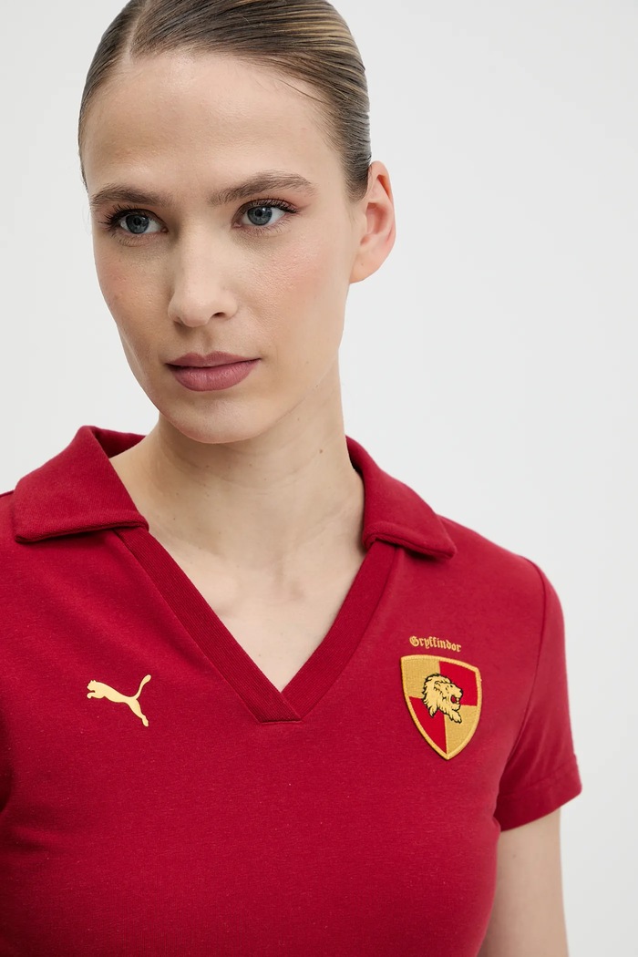 Polo majica Puma PUMA x HARRY POTTER bordo 630097