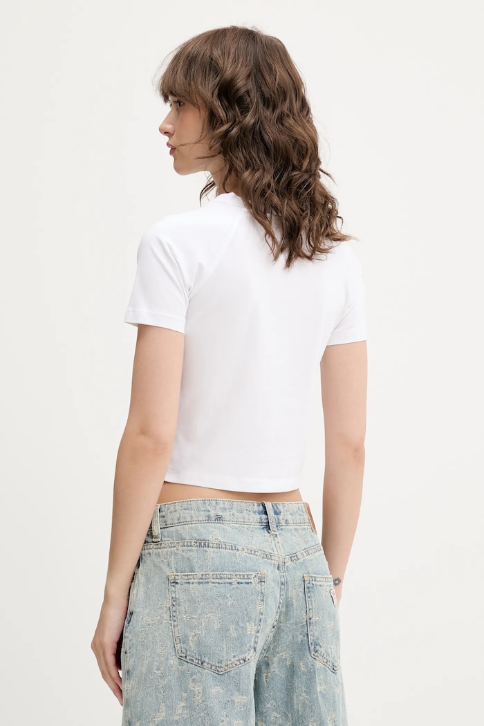 Oblačila Kratka majica Guess Jeans W5GI27.J1314 bela