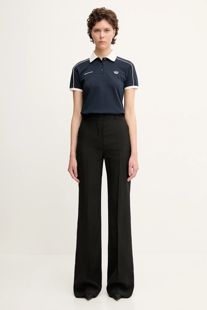 adidas Originals polo x Sporty & Rich Polo JL7198 granatowy