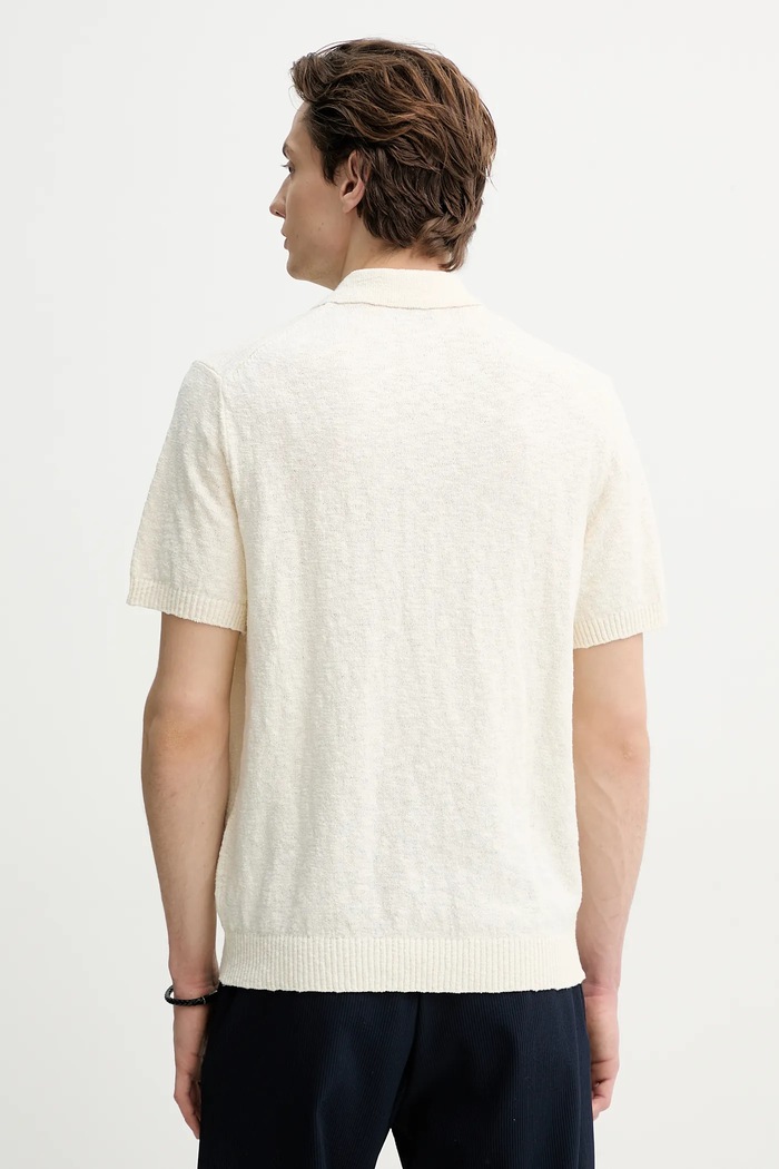 Îmbrăcăminte Les Deux tricou polo LDM310153 bej